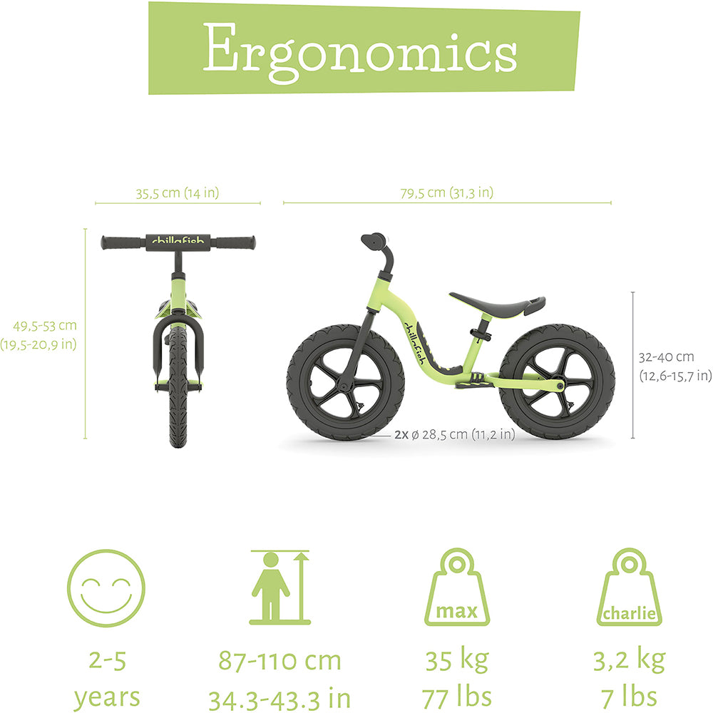 Charlie Sport 12" Balance Bike