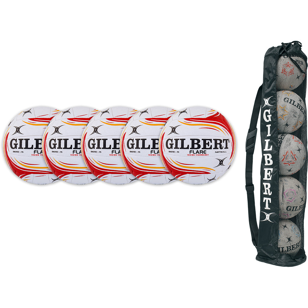 Gilbert Flare Netball Pack