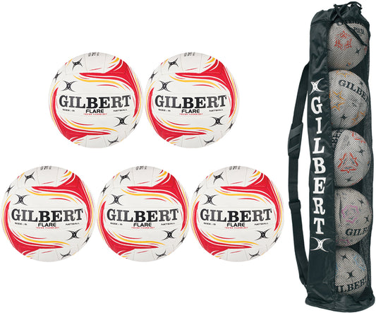 Gilbert Flare Netball Pack
