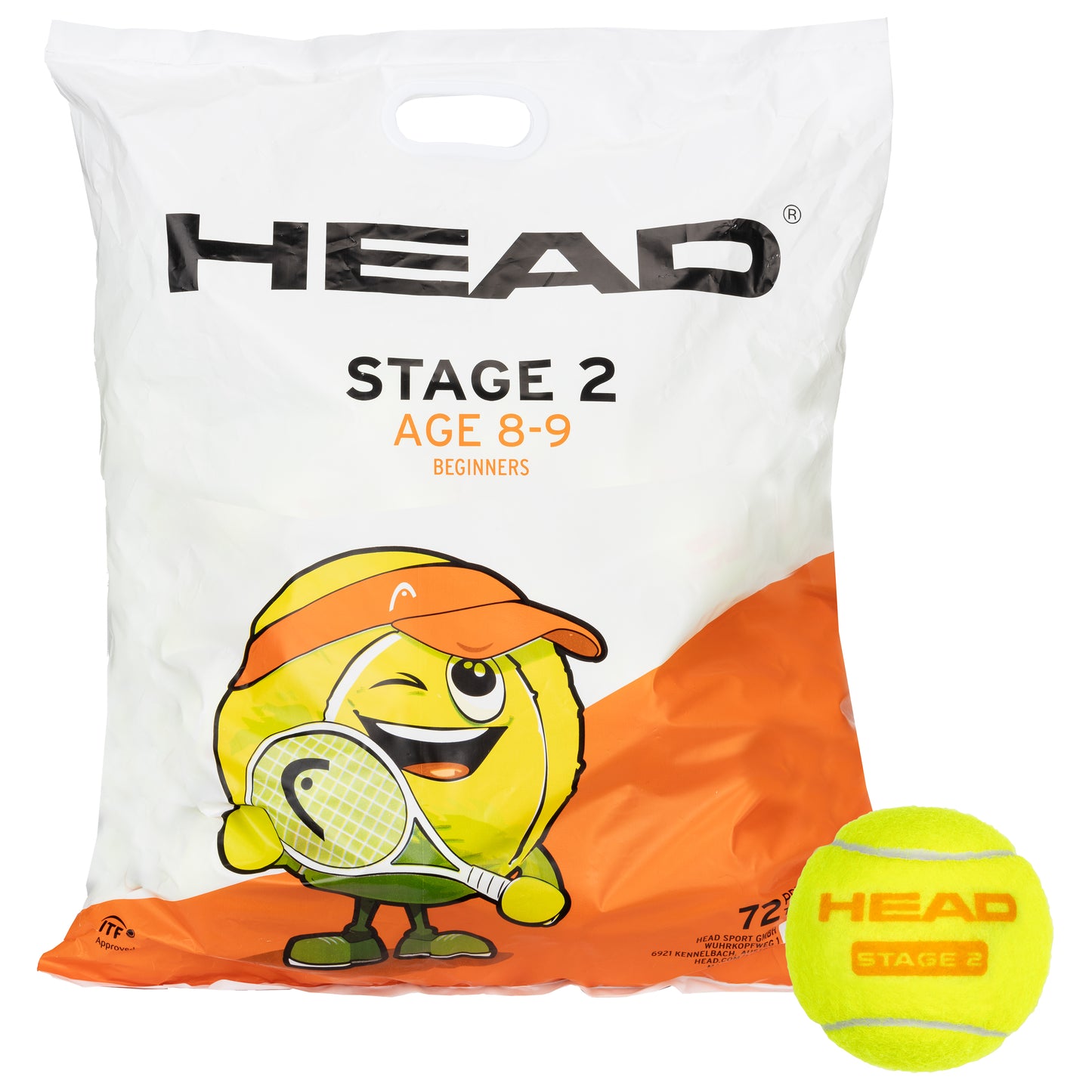 Head Stage 2 Tennis Balls