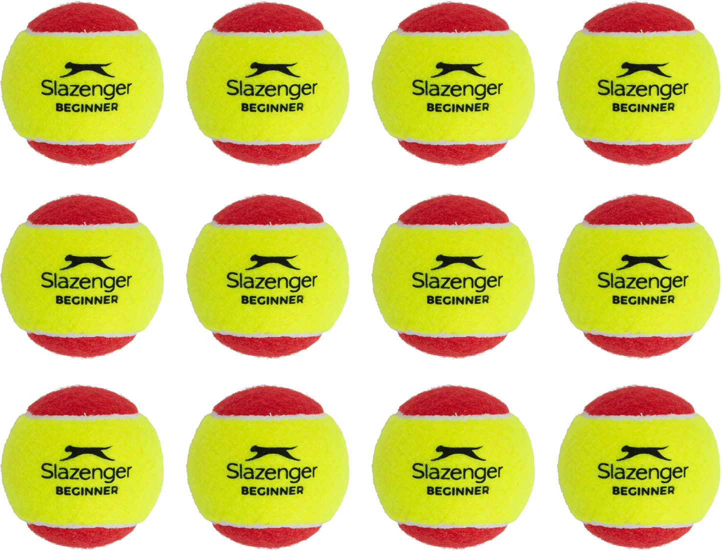 Slazenger Beginner Red Tennis Balls (12 Balls)