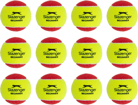 Slazenger Beginner Red Tennis Balls (12 Balls)