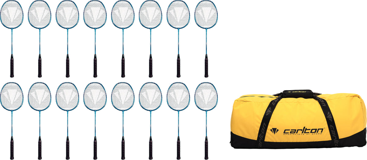 Carlton Badminton Rackets - Class Pack of 16 – Sports Directory