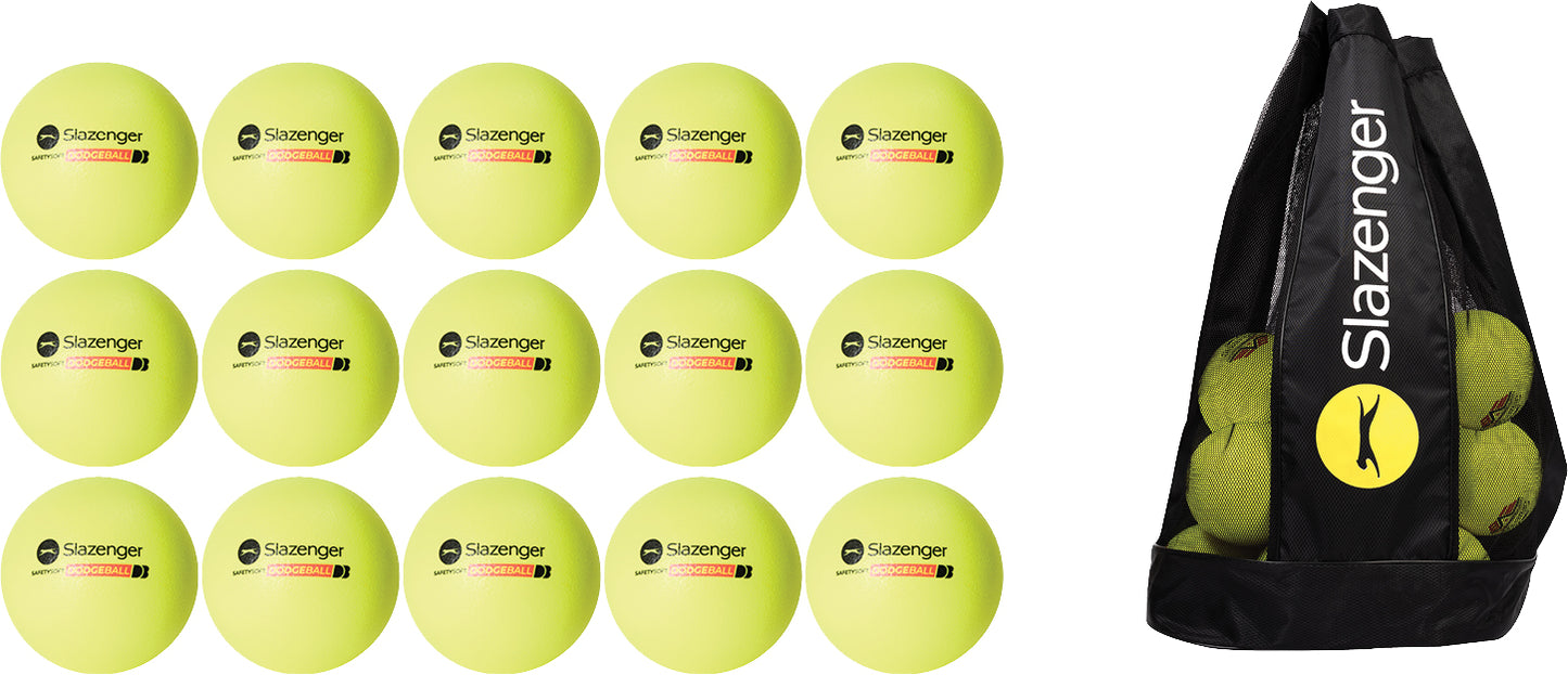 Slazenger Safety Soft Foam Dodgeball Pack