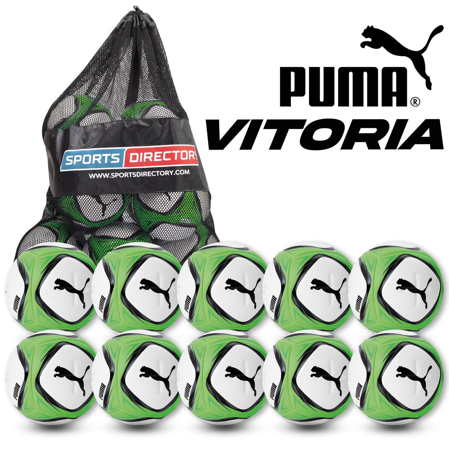 Puma Vitoria Footballs - Pack of 10