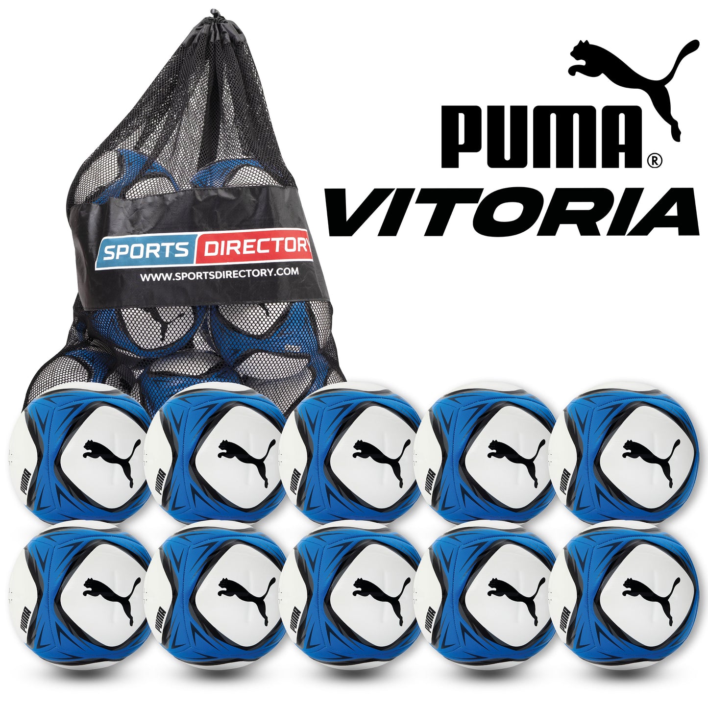 Puma Vitoria Footballs - Pack of 10