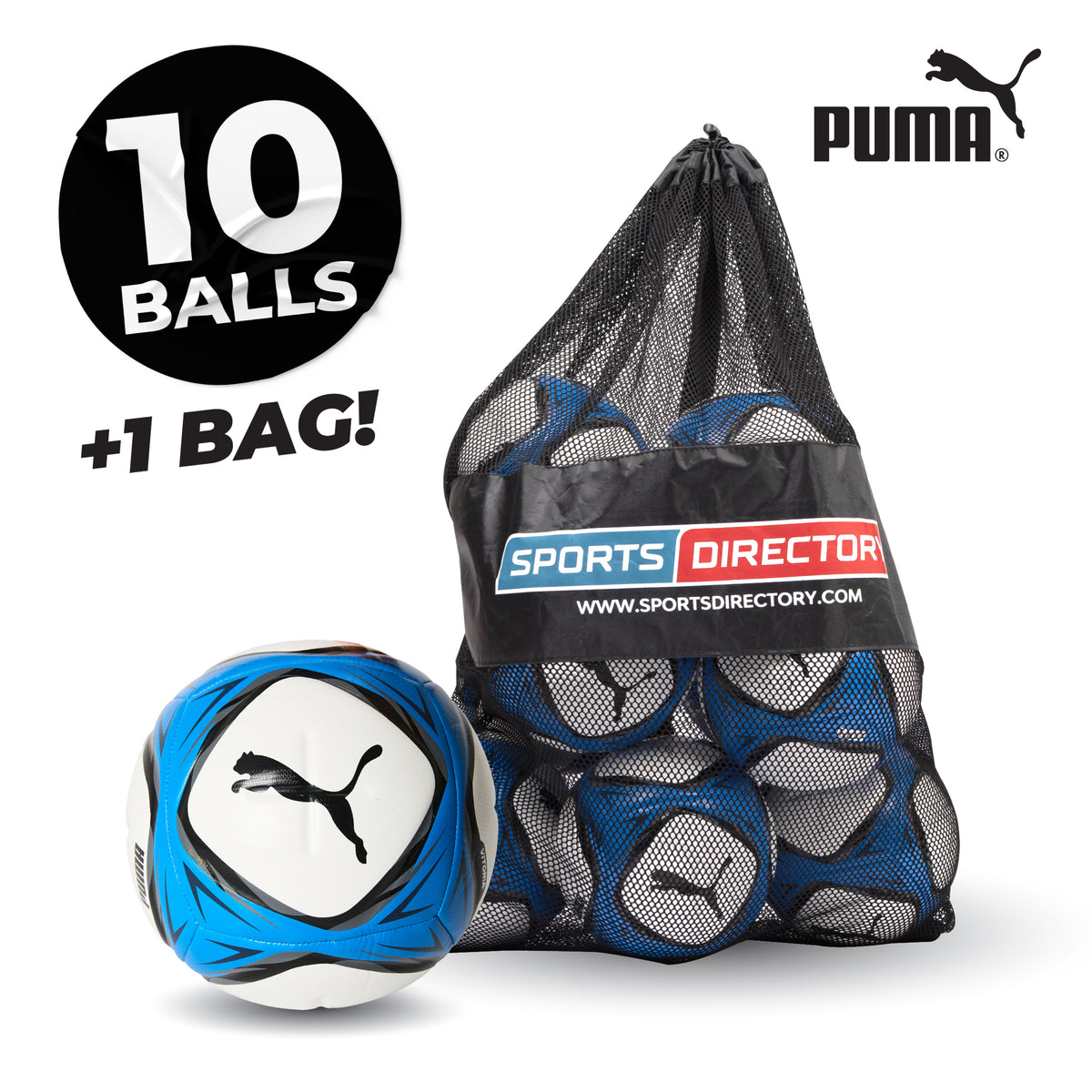 Puma Vitoria Footballs - Pack of 10