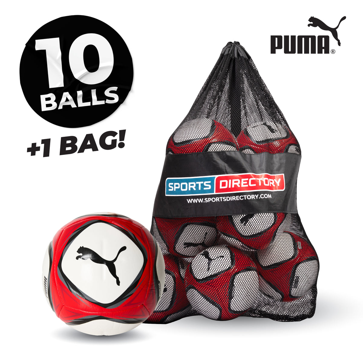 Puma Vitoria Footballs - Pack of 10