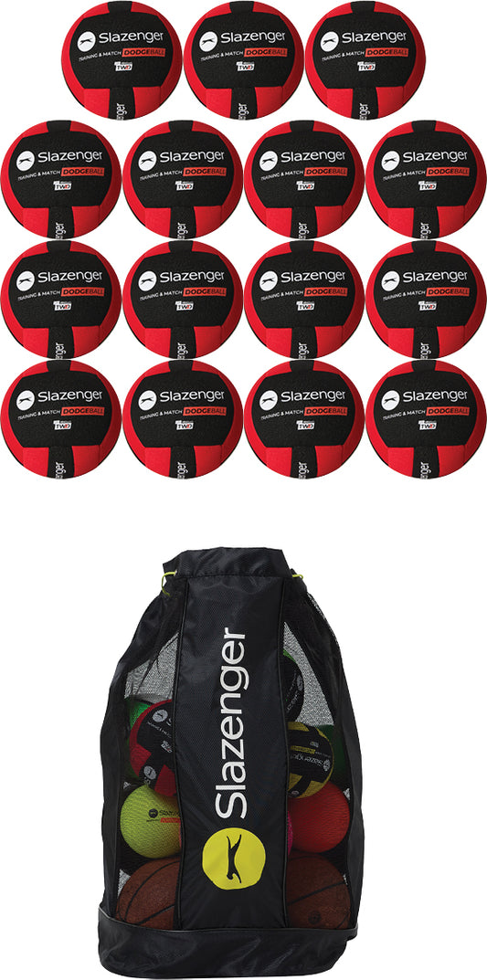 Slazenger Match & Training Dodgeball Pack