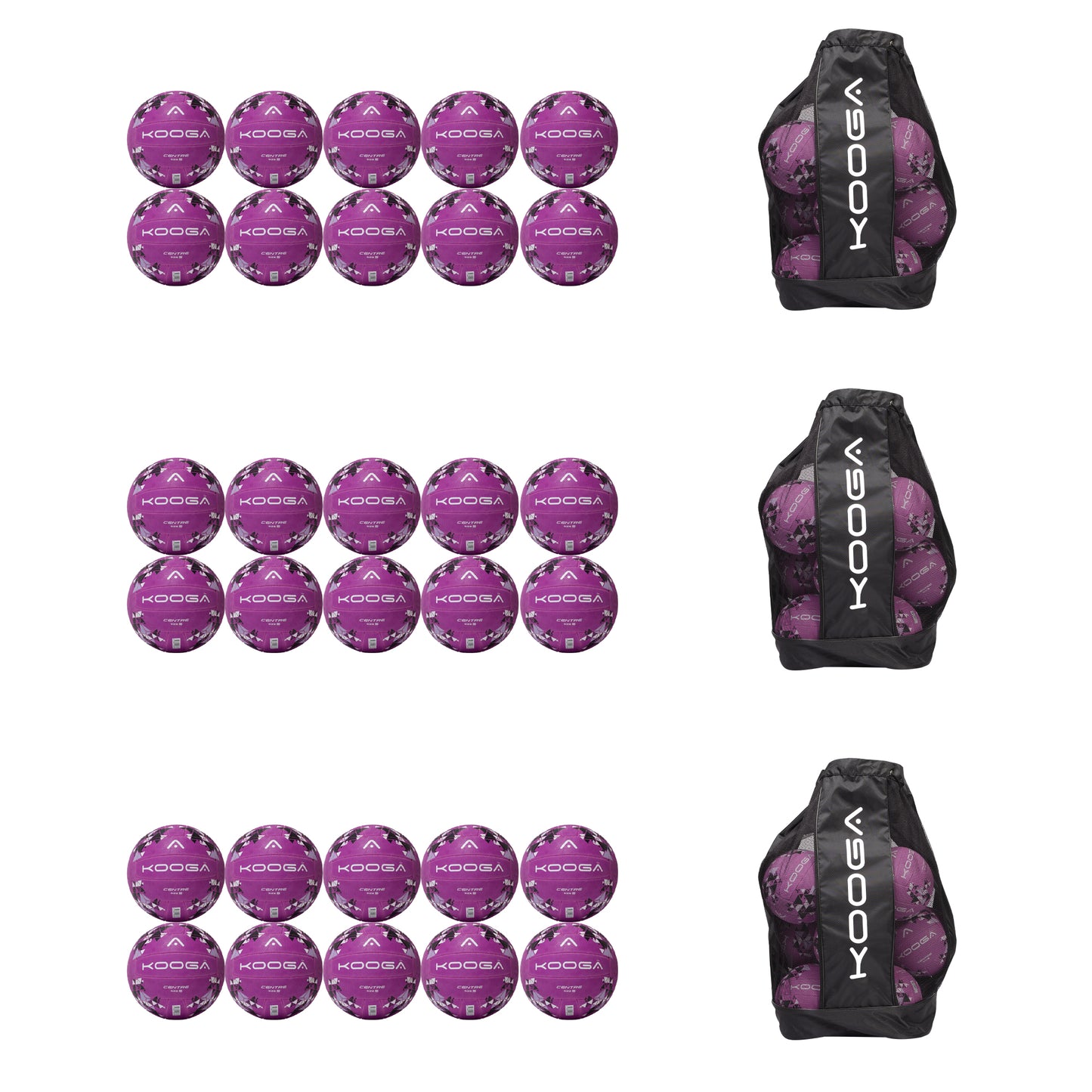 Kooga Centre Netballs - Class Pack of 30