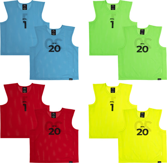 Slazenger 1-20 Numbered Bibs (Set of 20)