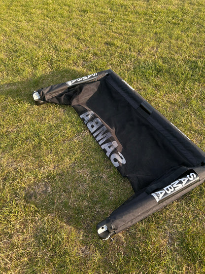 Samba 4' x 2' 5" Folding Football Goal 3v3
