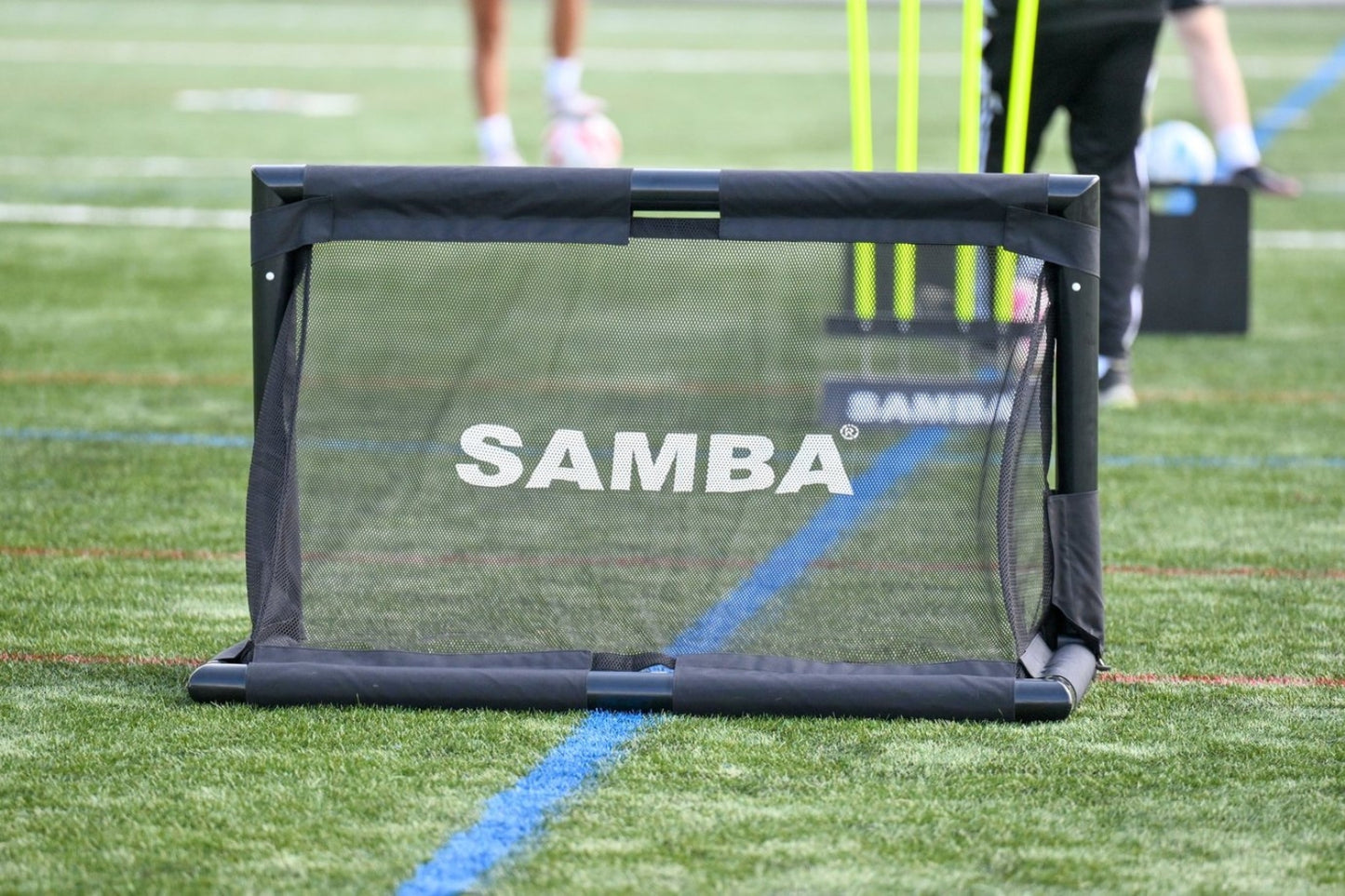 Samba 4' x 2' 5" Folding Football Goal 3v3