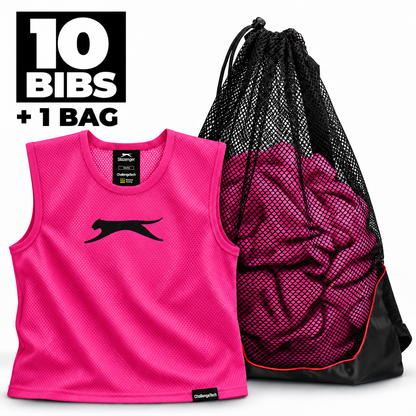 Slazenger Training Bibs - Pack of 10