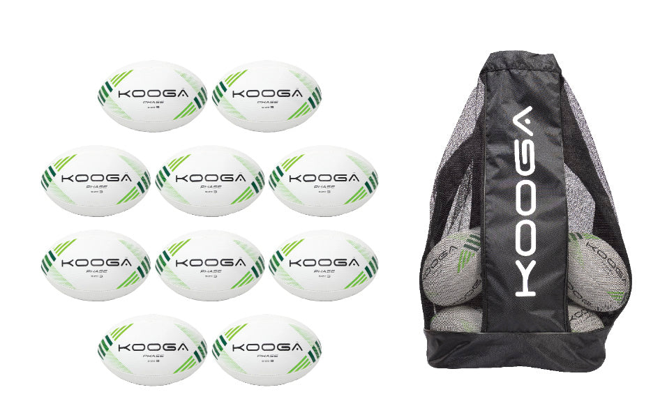 Kooga Phase Rugby Balls - Pack of 10