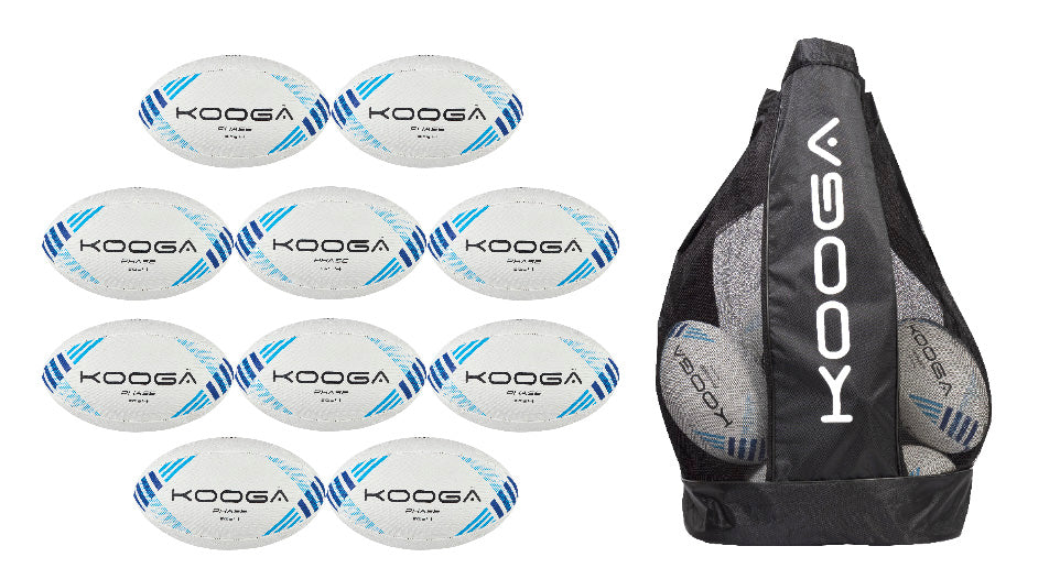 Kooga Phase Rugby Balls - Pack of 10