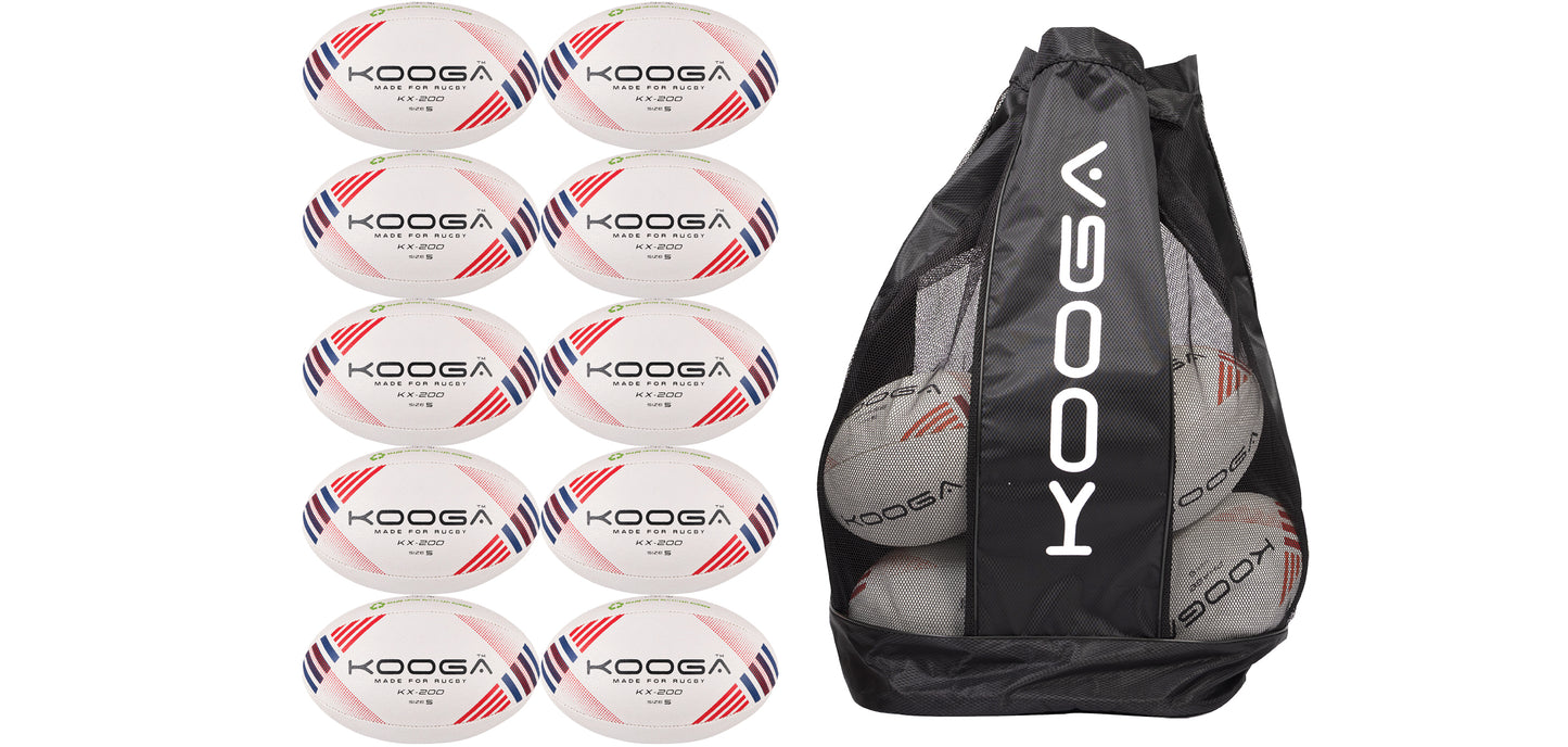Kooga KX-200 Rugby Balls - Pack of 10