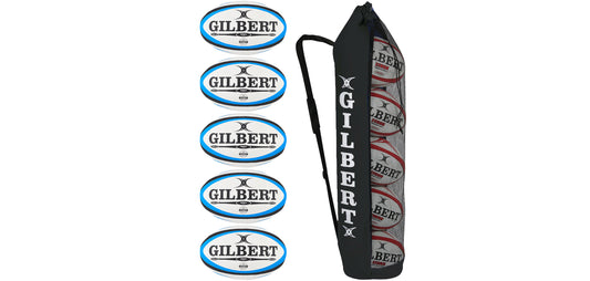 Gilbert Omega Rugby Ball Pack