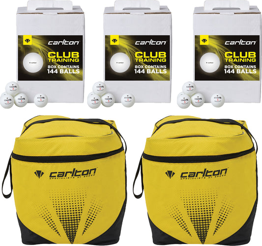 Carlton Table Tennis Ball & Bag Pack