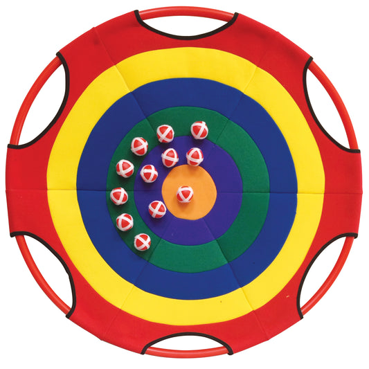 Bullseye Throwing Target Set