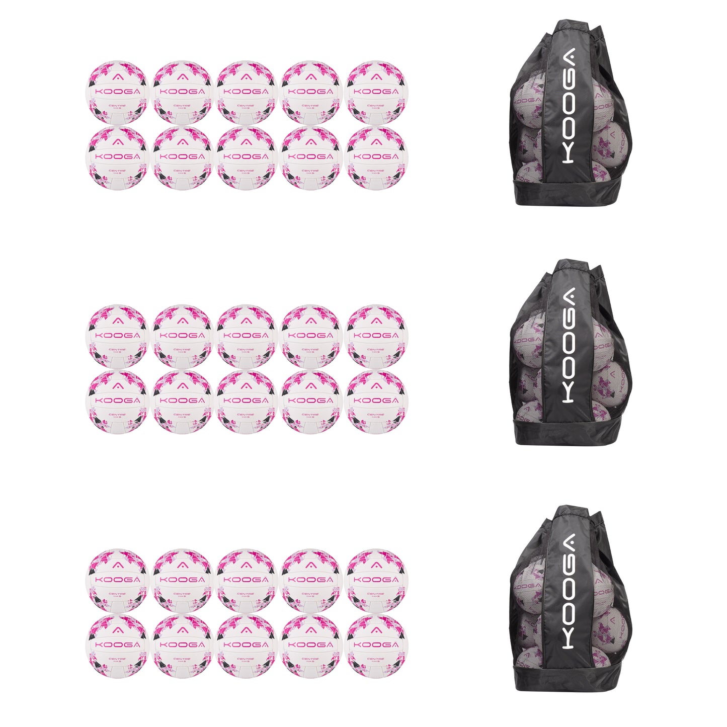 Kooga Centre Netballs - Class Pack of 30