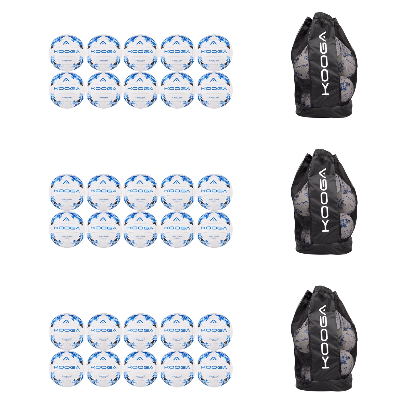 Kooga Centre Netballs - Class Pack of 30