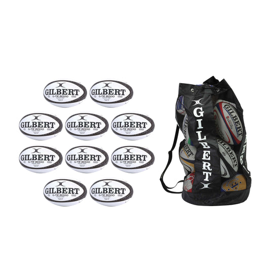 Gilbert G-TR8000 Rugby Balls - Pack of 10
