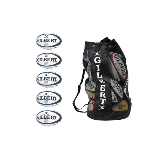 Gilbert Advantia Rugby Balls - Pack of 5