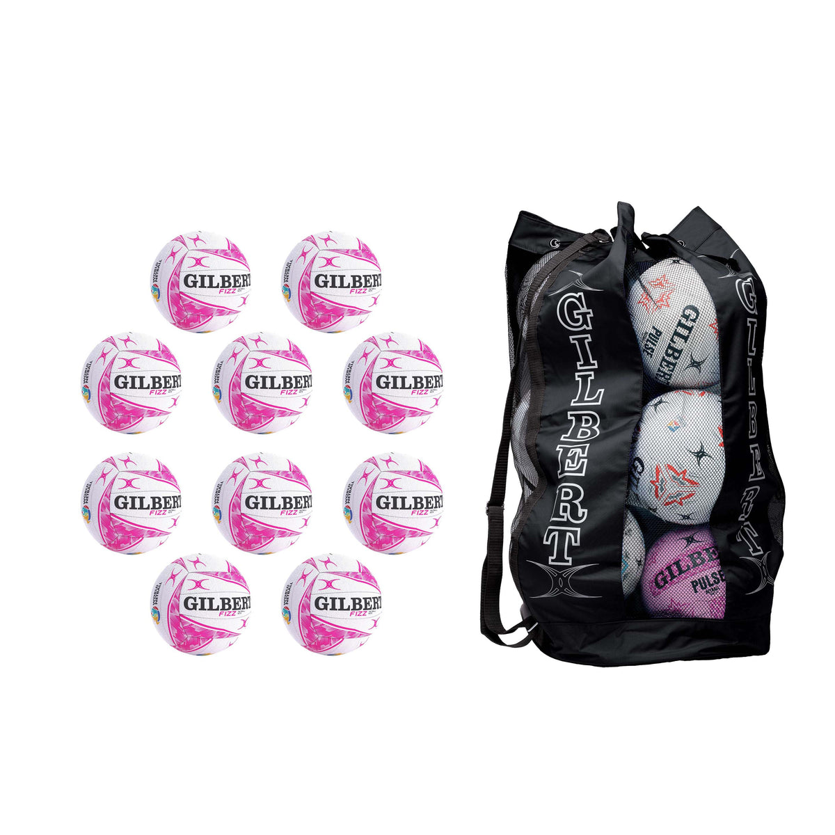 Gilbert Fizz Netballs - Pack of 10