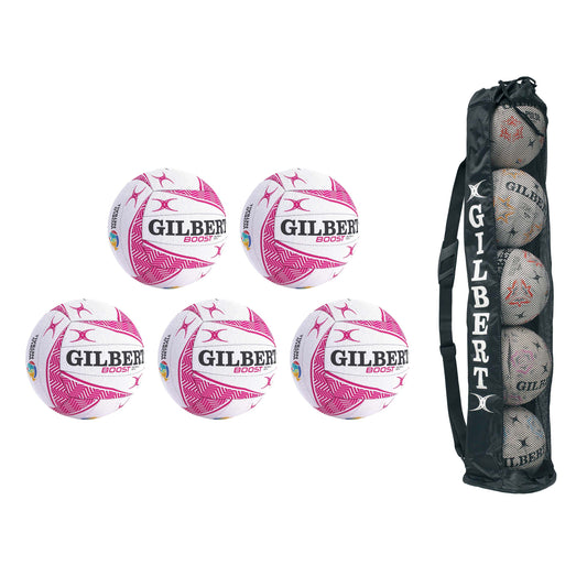 Gilbert Boost Netballs - Pack of 5