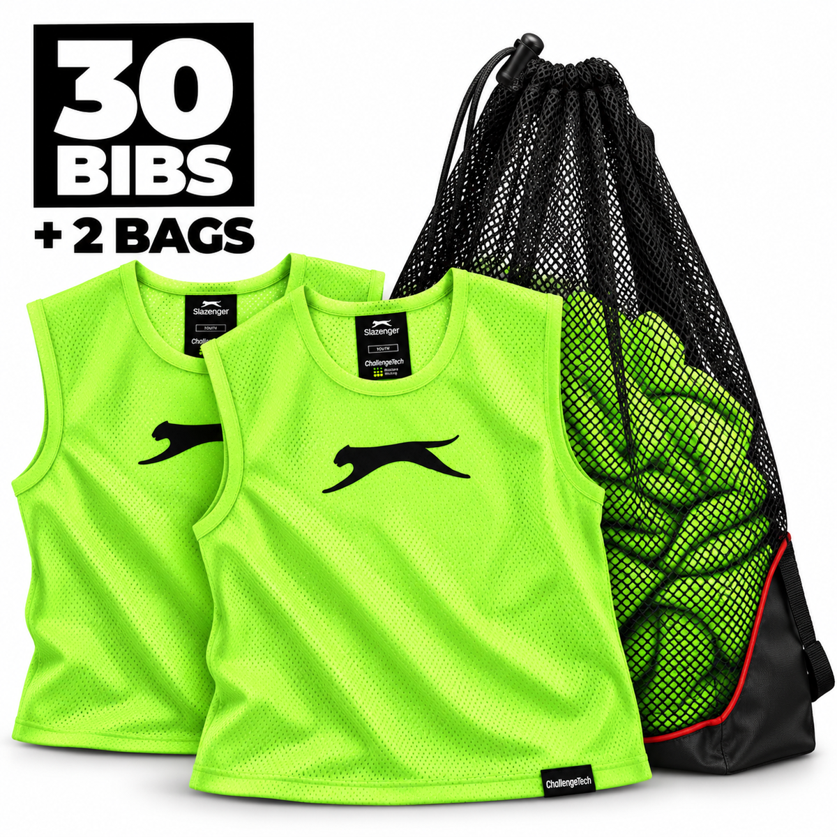 Slazenger Training Bibs - Class Pack of 30