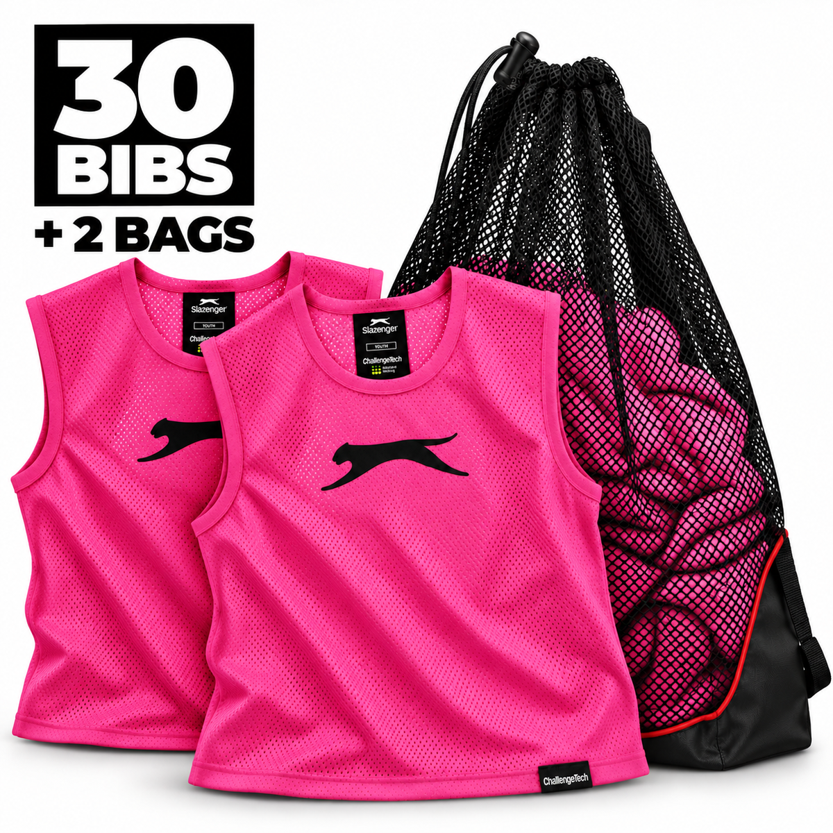 Slazenger Training Bibs - Class Pack of 30