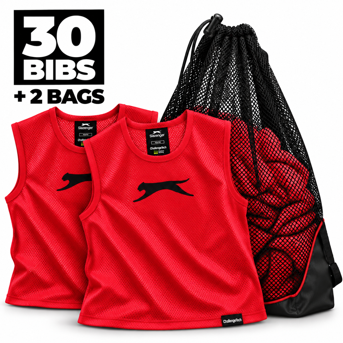 Slazenger Training Bibs - Class Pack of 30