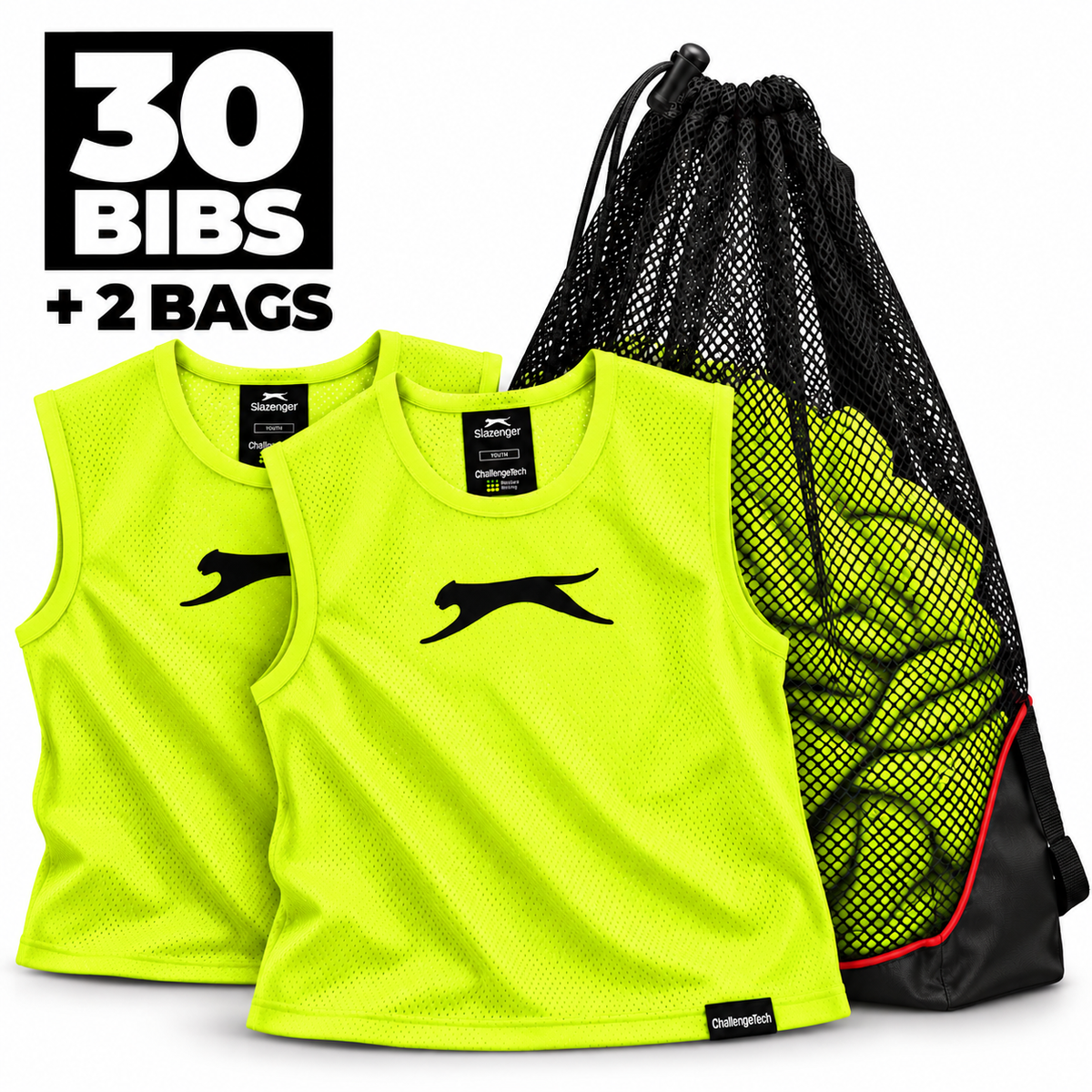 Slazenger Training Bibs - Class Pack of 30