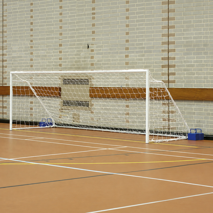 Harrod Fold-away Sports Hall Steel Football Goals (per pair)