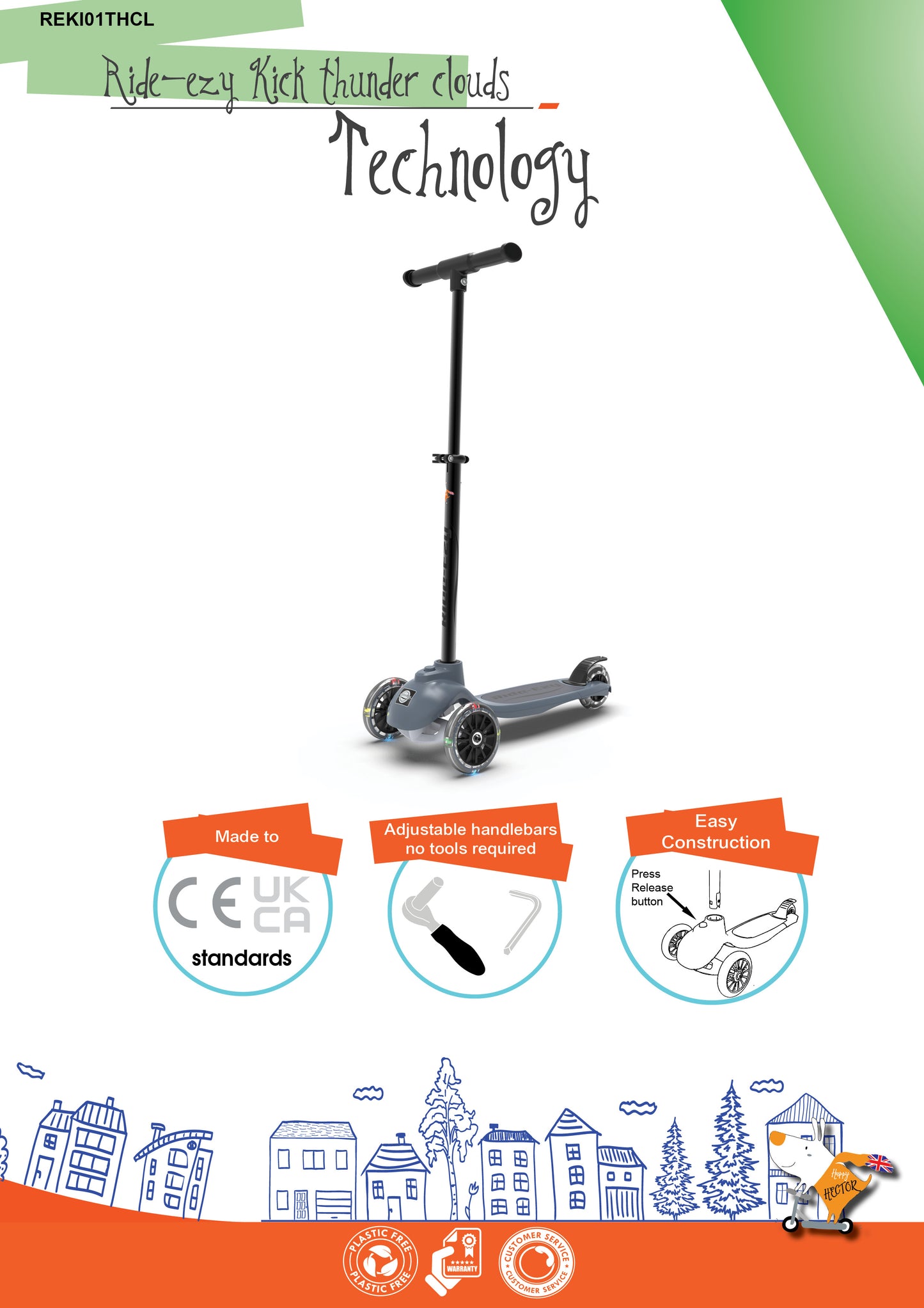 Ride-Ezy Kick Scooter